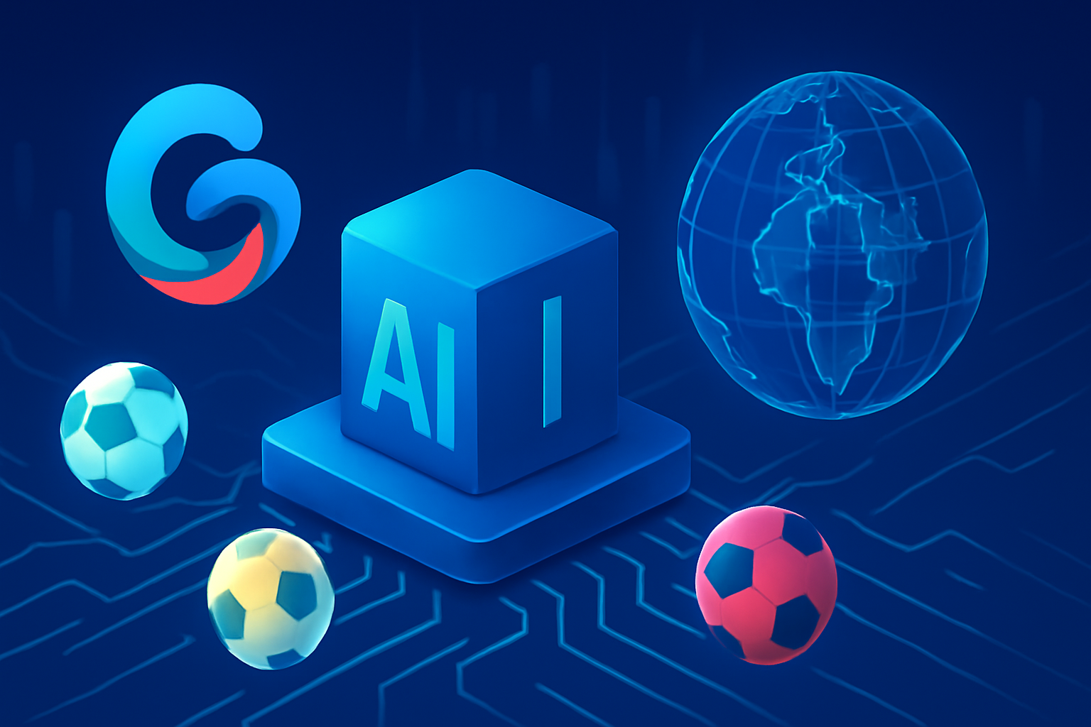 GoogleがGeminiをW杯に投入、アルゼンチン・ブラジル・フランス代表と提携