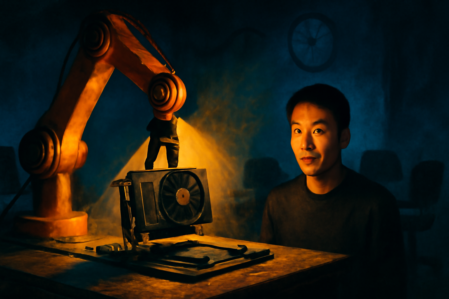 ENPIREとは？NvidiaのAIエージェントが夜間に自律学習しロボットがGPUを取り付けるまで